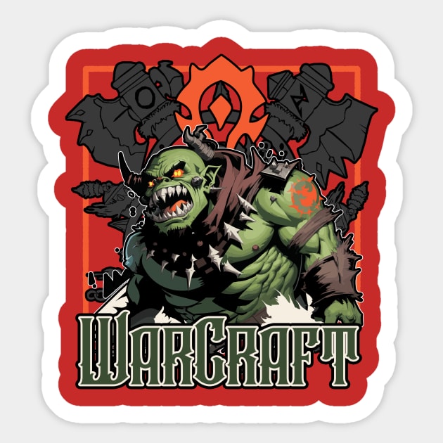 Warcraft Sticker by Brom Store